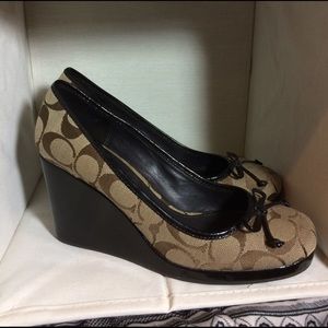 Coach Signature Wedges